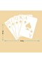 21X16 cm Poker Flush Playing Card - Auto Sticker Glass Lettering - 2