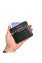 Original Men's Ariza - Super Genuine Leather Thin Model Gift Boxed Crocodile Green Card Holder Business Card Holder