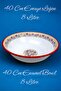 40 No 8 Liter Enamel Basin Whisk and Mixing Bowl, Dough Basin, Fruit Bowl, DowerLarge Bowl - 2