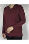 Sports Mother's Bluz with Stone Collar and Buttons - 2