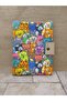 Organizer Bag with Colorful Blue Cat