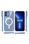 Apple iPhone 11 Compatible Case Metal Lens Protection Magsafe 1.5 mm Ultra Thin Premium Chrome Cover - 4