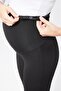 Spanish Leg High Waist Stretchy Recovery Maternity Leggings (Diving Fabric) - 5