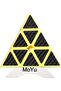 Moyu Meilong Pyraminx - مكعب سرعة الذكاء والذكاء من ألياف الكربون - 3