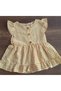 Boys' clothing, girls' dress, short-sleeved, yellow Checked. - 2