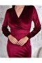 Double-Breasted Midi Length Pencil Dress - 4