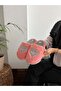 Fluffy Heart-Shaped Slippers Women's Home Slippers Furry Slippers Dowry Bundle