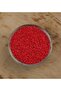 Red Prestige Candy Glass - Even Cut with Bead Detail - 2