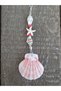 Red Seashell Keychain - 3