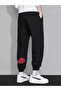Raised Printed 2 Thread Sweatpants - 2