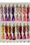 10 Pieces Macrame Keychain Baby Gift Green Cream Mixed - 2