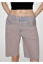 Bermudashorts aus gewaschenem Denim - 6