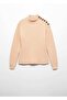 Ribbed Sweater with Buttons on the Shoulders - 3
