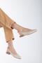 Open Heel Bow Skin Women's Ballerinas - 2