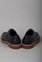 Select 2650 genuine leather men's shoes navy blue - 6