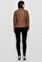 15081400 Women's Leather Jacket - Brown - 5