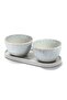 3 Piece Serving Set, Light Grey - 2
