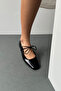 Women's Ballerinas BLACK Patent Leather - 5