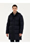 Dark Navy Blue Regular Fit Coat 50284787-Vr100
