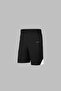 Men's Black Dri-Fit Plain Short Sleeve Comfort T-Shirt Shorts Bottom Top Two Piece Set Set (S-3Xl) - 3