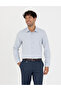 Gray Slim Fit Long Sleeve Shirt 50277784-Vr024 - 3