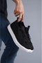 Kb-112 Black Knitwear Lace-up Casual Men's Shoes - 2