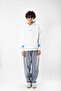 Together Printed Oversize Unisex White Hoodie - 2