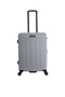 Reptile ABS Medium, TSA Lock, Expandable, 4 Double Wheels, 24 Inch Silver