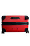 Reptile ABS Set, TSA Lock, Expandable, 4 Double Wheels, 3pcs (20+24+28 Inch) Red - 6