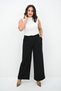 Women's Pleated High Waist Wide Leg Pants 6299-25