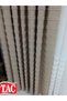 Rüyaper New Season Linen Floor-To-Ceiling Bearded Background Curtain Suitable for Every Room Beige - 6