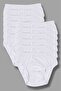 Berrak Boy's 100% Cotton Slip Panties 12-Pack
