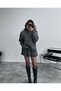 Viral Knitwear Skirt Sweater Knitwear Set - 3