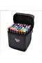 Double Sided 48 Li Professional Pen Set Premium Marker Felt Tip Pen with Carrying Bag - 6