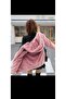 unlined hooded zippered rubberized fleto pocket inside and outside welsoft plush jacket - 4