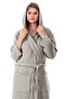 Unisex Hooded 4 Layer 100% Organic Cotton Premium Multi Muslin Ultra Soft Bathrobe