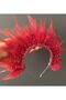 Feathered Henna, Engagement, Bridal, After Party Crown - 2