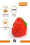 Strawberry Flavored Sound-Activated Teeth-Grinding Anti-Tartar Dog Toy - 3