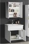 65 Cm Parlak Beyaz Mdf Alt Ve Üst Modül Banyo Dolabı - 2