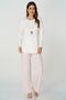 Effortt Pink Maternity Pajama Set - 2