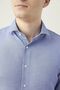 Ds Damat Slim Fit Blue Dobby Shirt - 3
