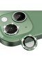 iPhone 14 Plus Compatible Camera Protective Glass Lens Lens Protector with Stone - 3