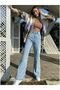 Geenz 90s Lycra Super High Waist Loose Palazzo Jeans