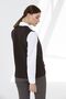 Women's Steel Knit Pocket Zippered Plain Knitwear Vest Dark Brown - 5