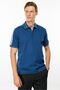 Men's Polo Collar T-Shirt with Shoulder Stripes Parlement