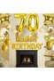 Letter g Foil Gold Color Balloon Small 35 cm - 4
