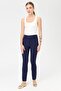 Women's 5 Pocket Leggings Trousers Navy Blue - 3