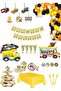 Construction Themed Ready-To-Use Birthday Set 16 Pieces