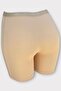 3-Pack Dondeza Women's Long-Leg High-Waist Gathering Cotton Boxer Shorts - 3