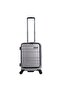 Patrol 20" Carry-On, TSA Lock, Front Laptop, 4 Double Wheels, Silver